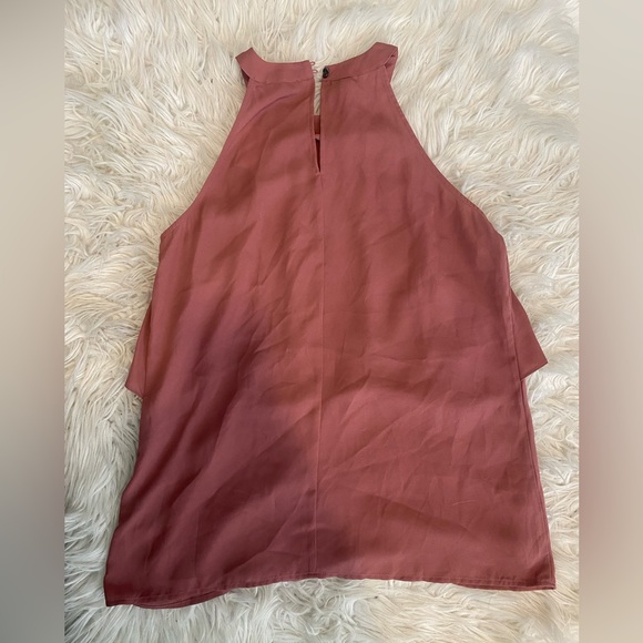 Dusty Rose Flowy Tank top - Picture 2 of 4